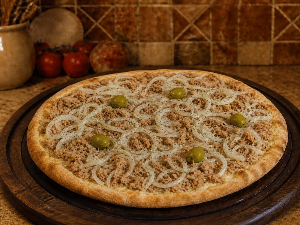 Tuna Pizza at Becco Orlando